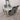 Louis 1.5 Grey Dining Table and 4 Emma Chairs in Grey Plush Velvet